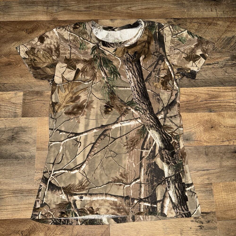 RedHead for Her Camo T‎ Shirt Realtree Short Sleeve Size M